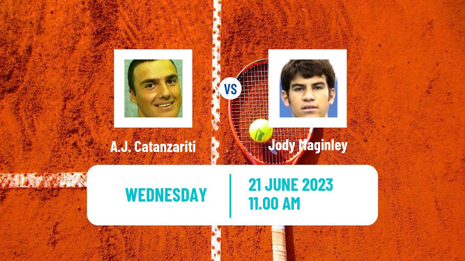 Tennis ITF M15 South Bend 2 Men A.J. Catanzariti - Jody Maginley