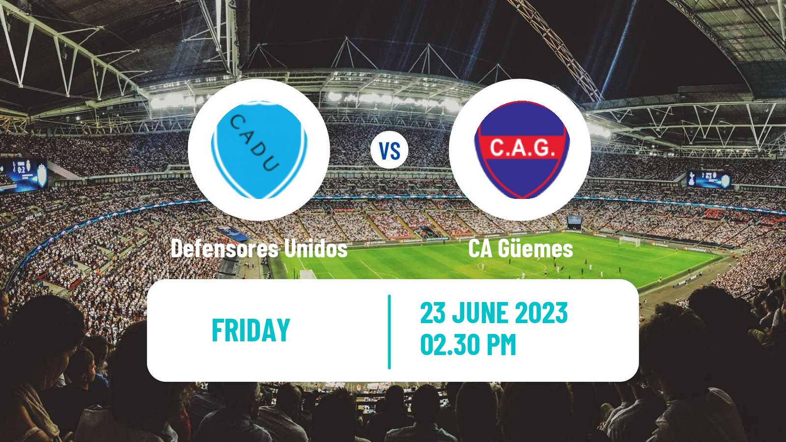 Soccer Argentinian Primera Nacional Defensores Unidos - Güemes