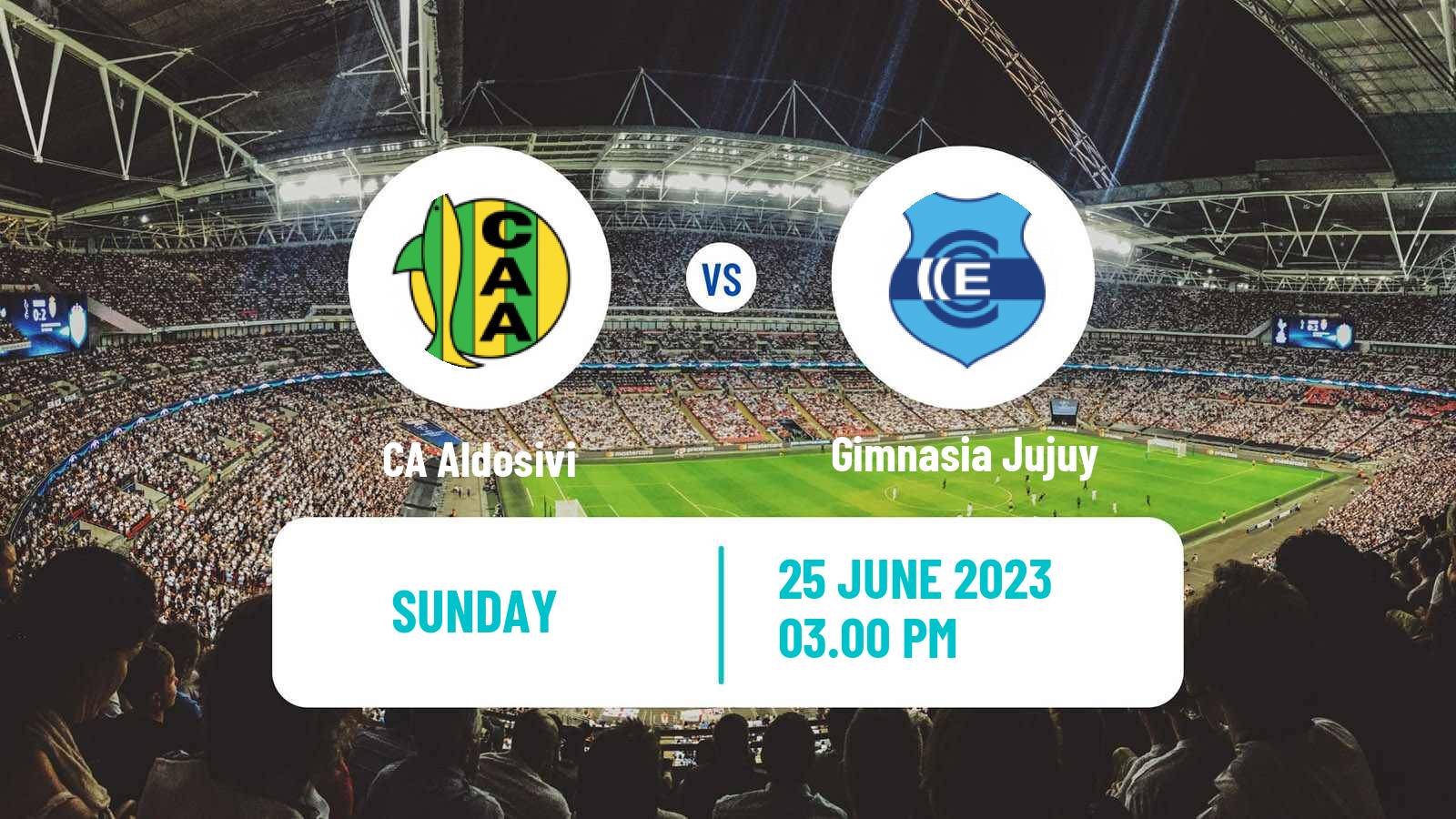 Soccer Argentinian Primera Nacional Aldosivi - Gimnasia Jujuy