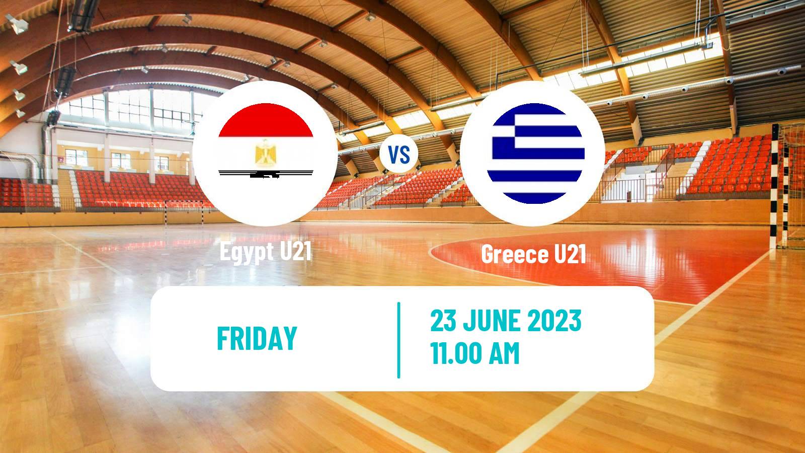 Handball World Championship U21 Handball Egypt U21 - Greece U21