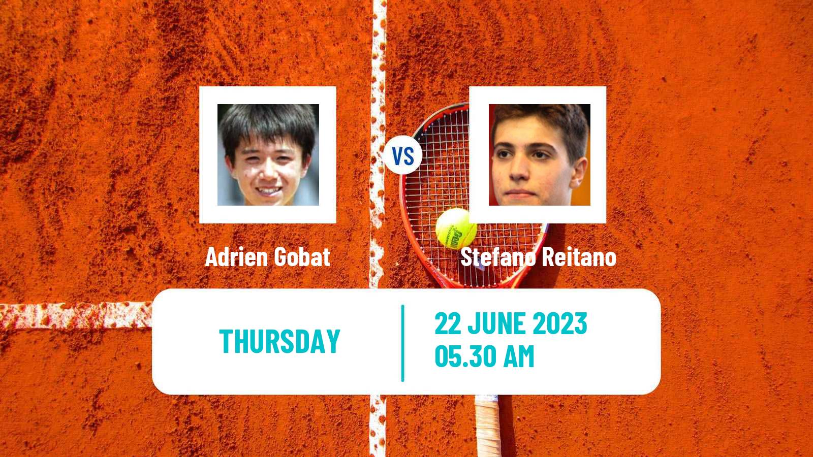 Tennis ITF M15 Casablanca Men Adrien Gobat - Stefano Reitano