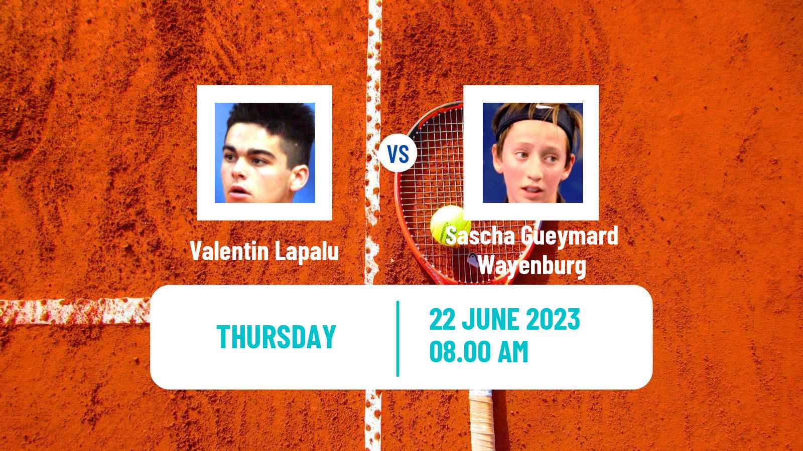 Tennis ITF M25 Montauban Men Valentin Lapalu - Sascha Gueymard Wayenburg