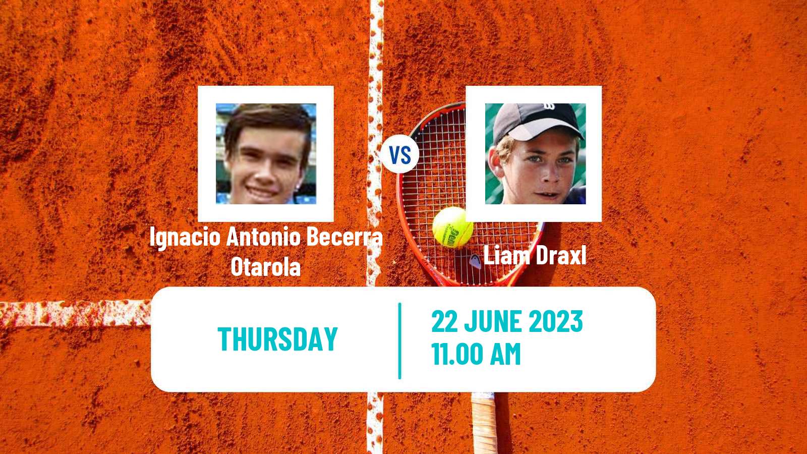 Tennis ITF M15 Santo Domingo Men Ignacio Antonio Becerra Otarola - Liam Draxl