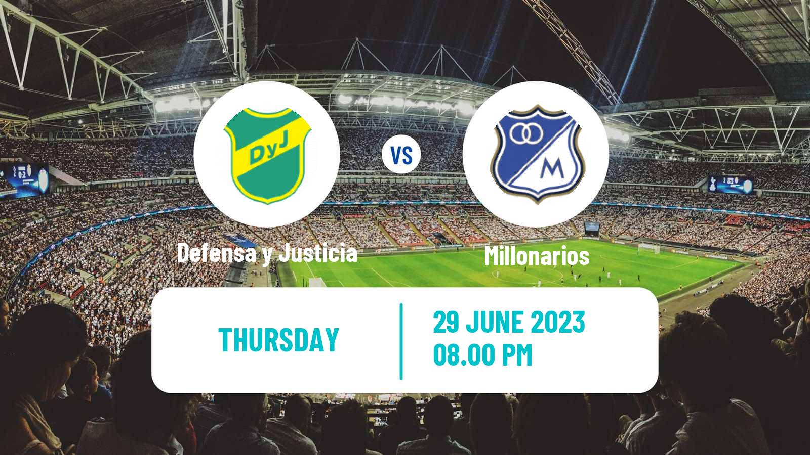 Soccer Copa Sudamericana Defensa y Justicia - Millonarios