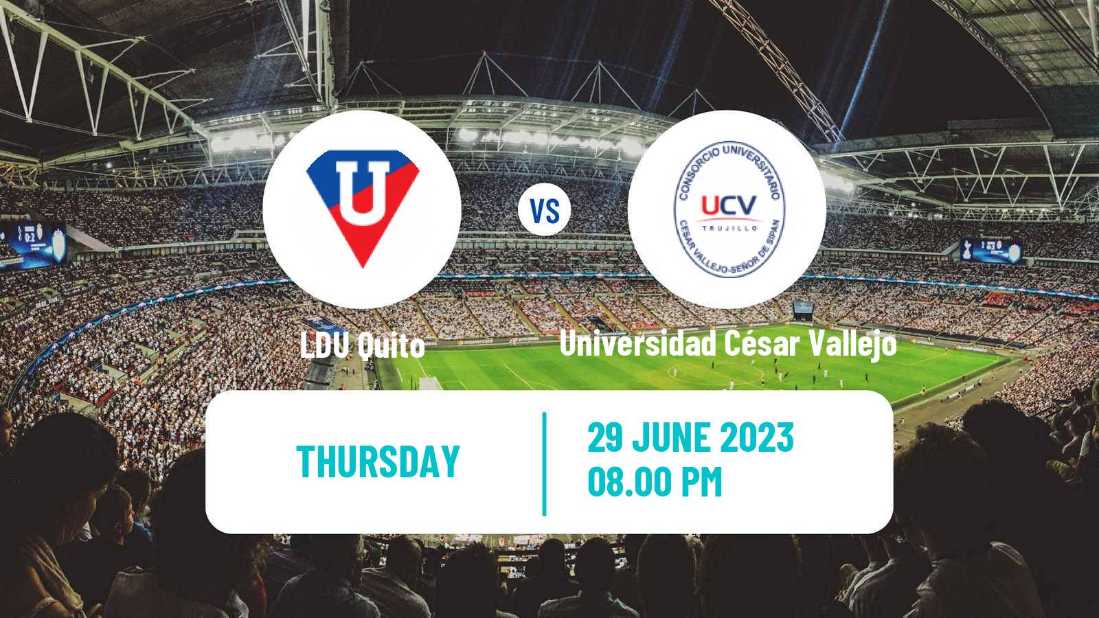 Soccer Copa Sudamericana LDU Quito - Universidad César Vallejo