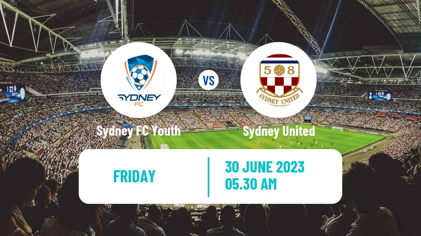 Football Australian NPL NSW Sydney FC Youth - Sydney United