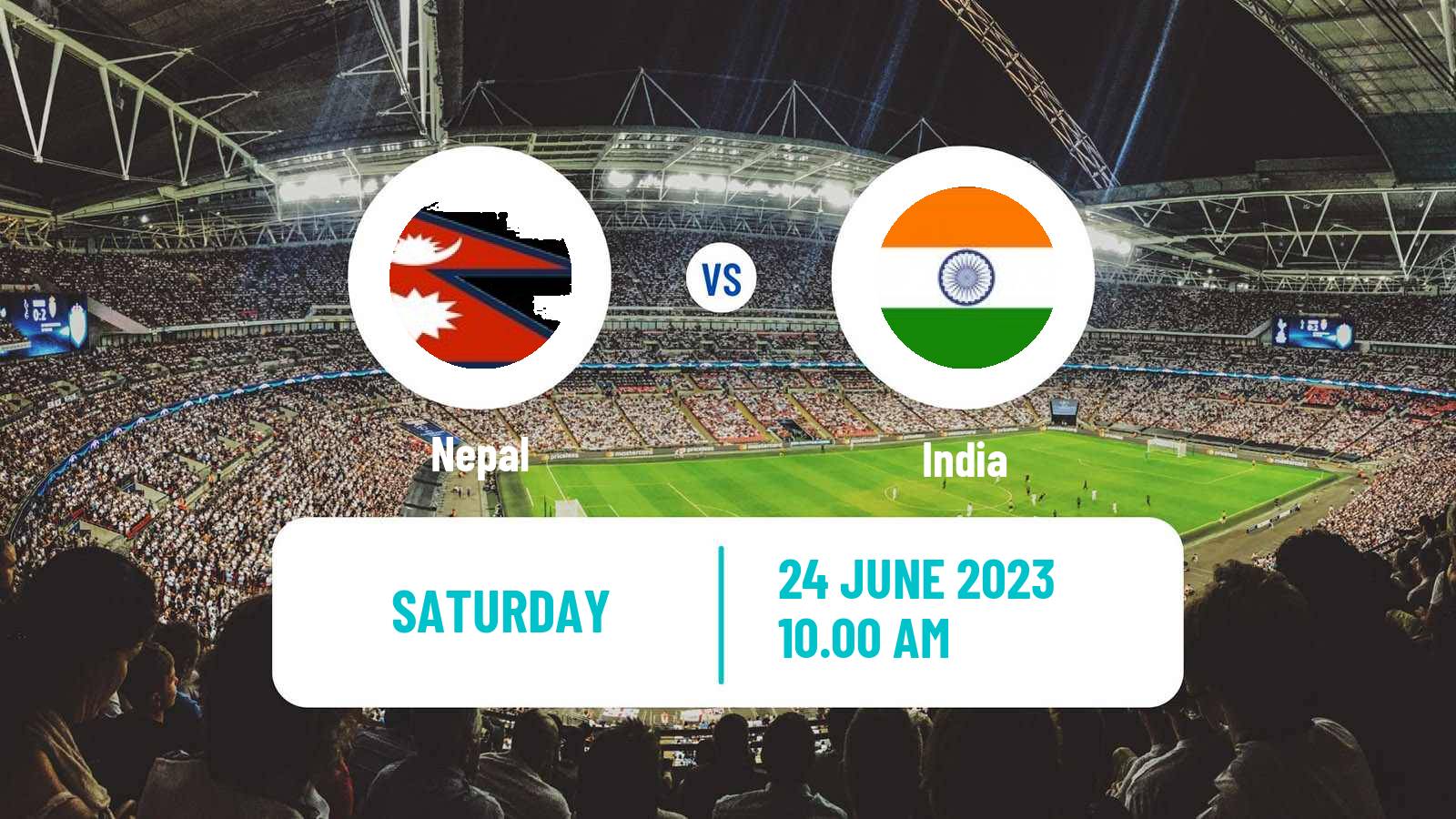 Soccer SAFF Championship Nepal - India