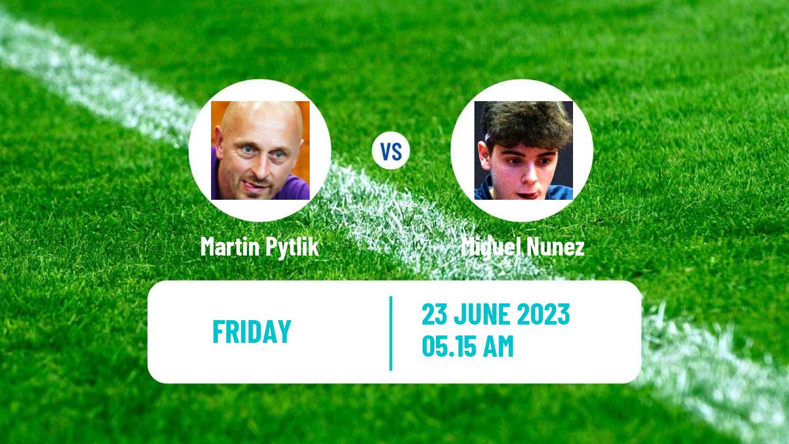 Table tennis Tt Star Series Men Martin Pytlik - Miguel Nunez