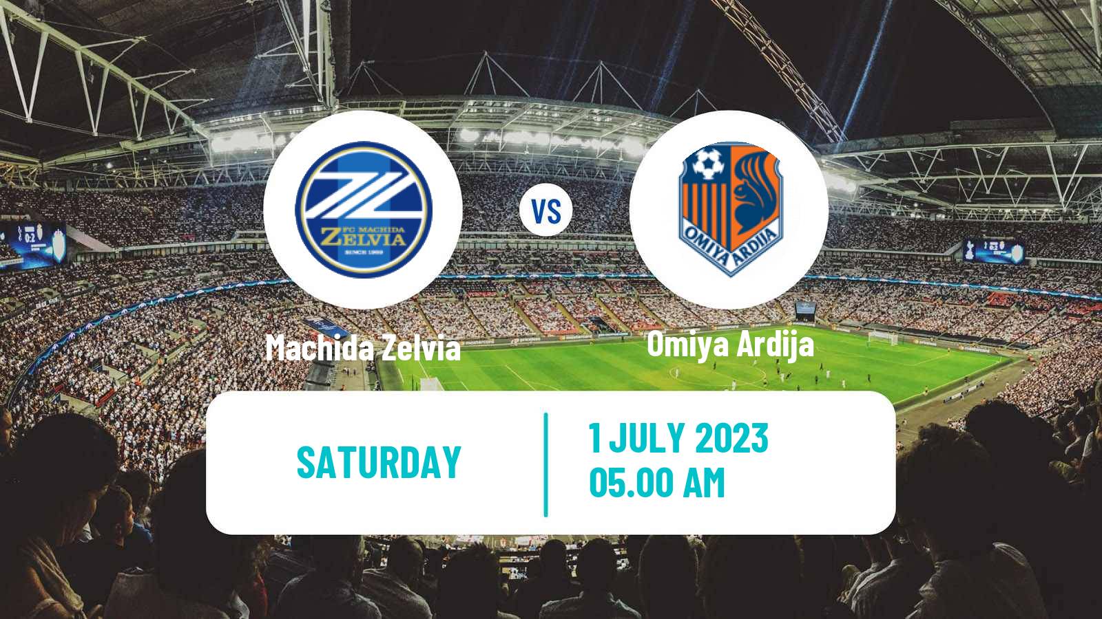 Soccer Japan J2 League Machida Zelvia - Omiya Ardija