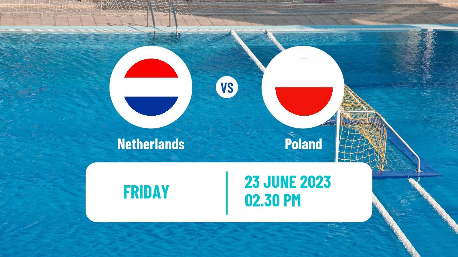 Water polo European Championship Water Polo Netherlands - Poland