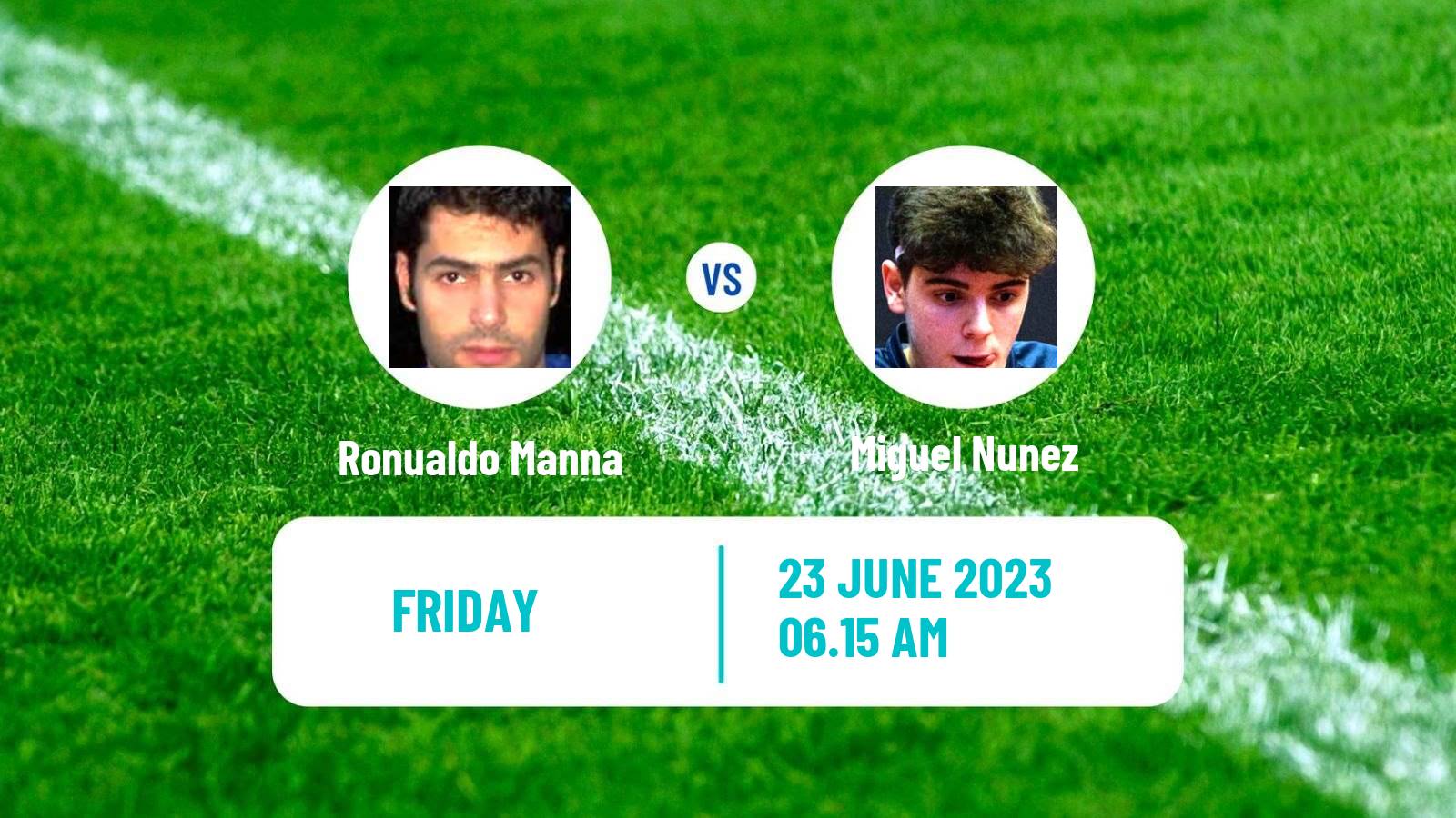Table tennis Tt Star Series Men Romualdo Manna - Miguel Nunez