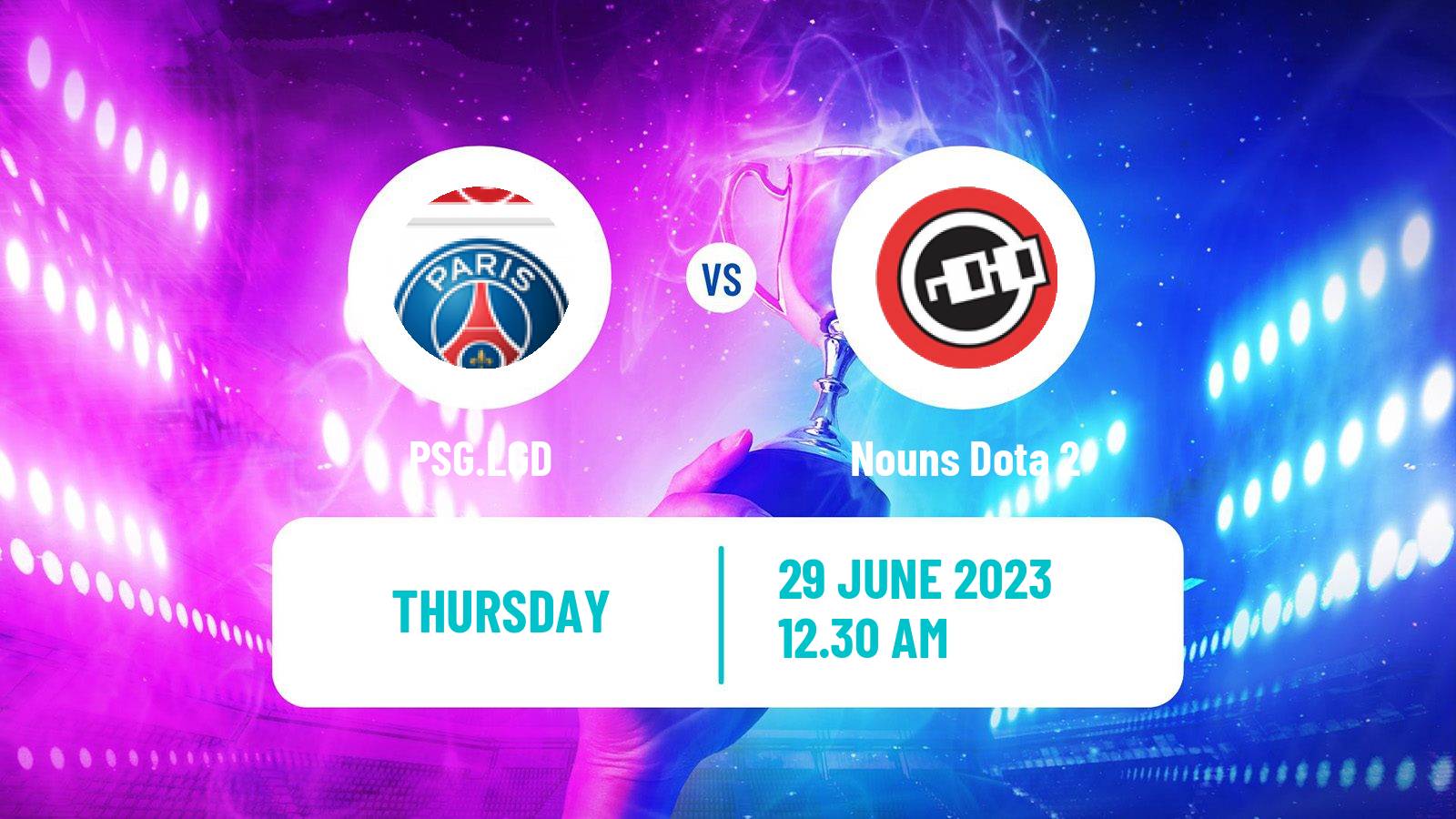 Esports Dota 2 Bali Major PSG.LGD - Nouns