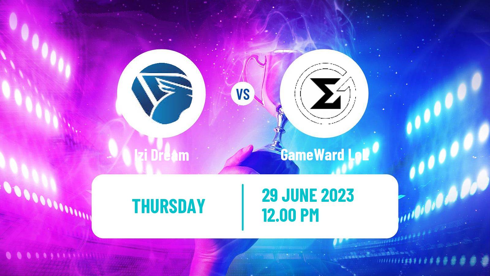 Esports League Of Legends Lfl Izi Dream - GameWard