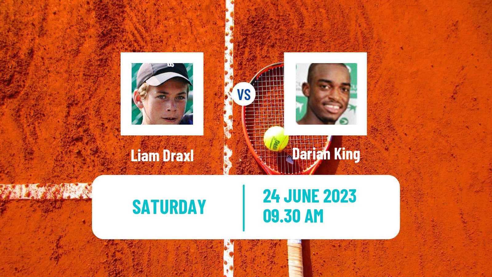 Tennis ITF M15 Santo Domingo Men Liam Draxl - Darian King