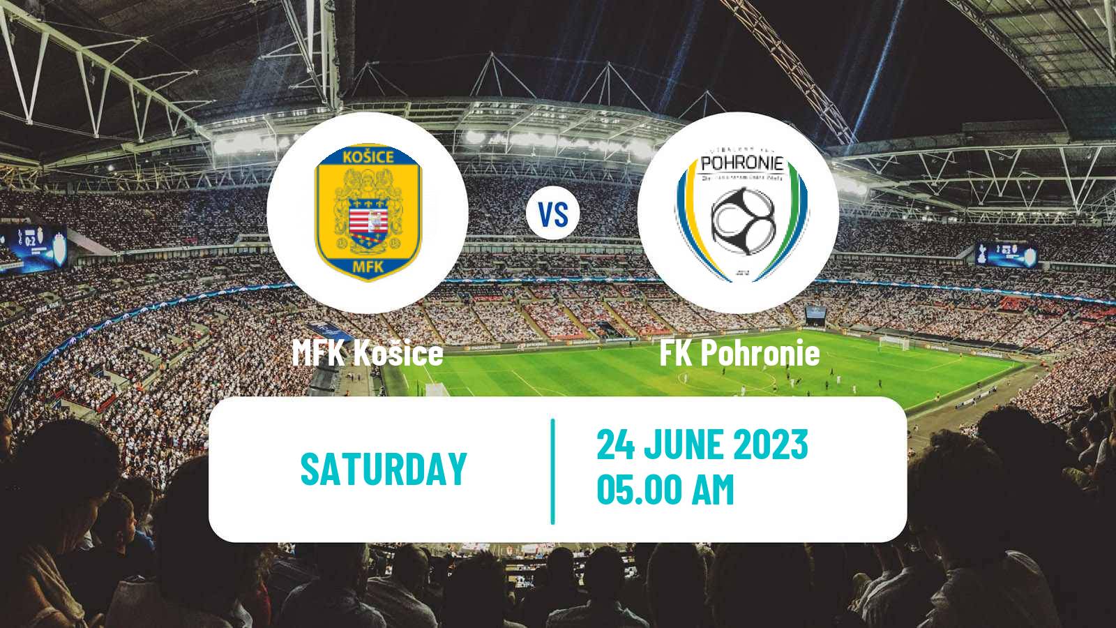 Soccer Club Friendly MFK Košice - Pohronie