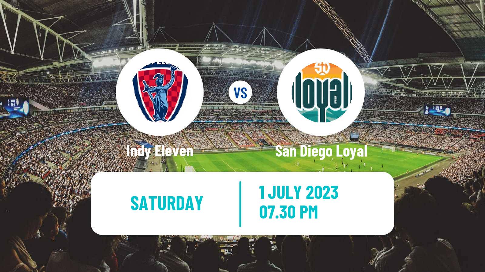 Soccer USL Championship Indy Eleven - San Diego Loyal