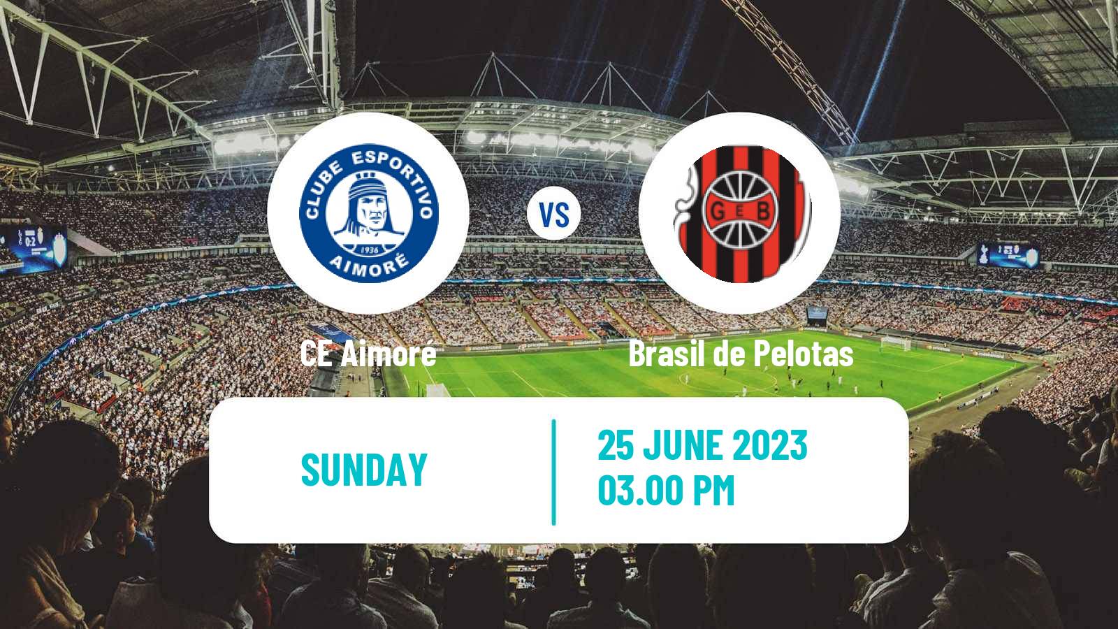 Soccer Brazilian Serie D Aimoré - Brasil de Pelotas