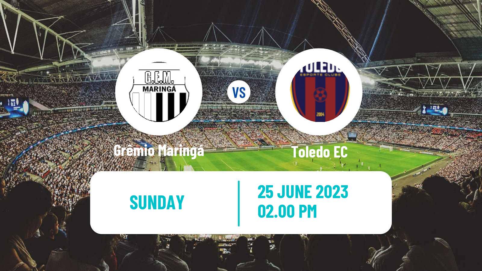 Soccer Brazilian Campeonato Paranaense 2 Grêmio Maringá - Toledo