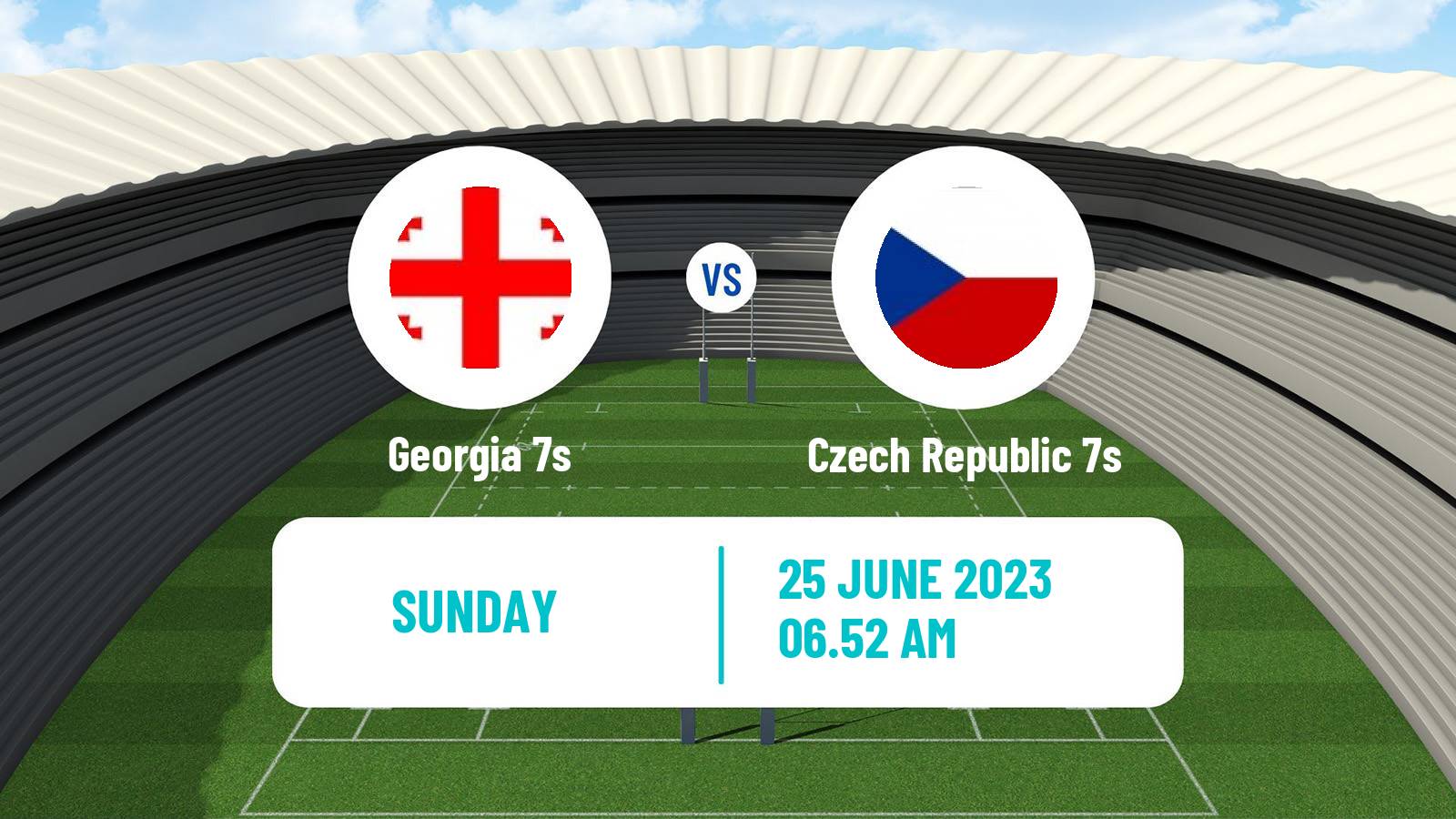 Rugby union European Games 7s Rugby Georgia 7s - Czech Republic 7s