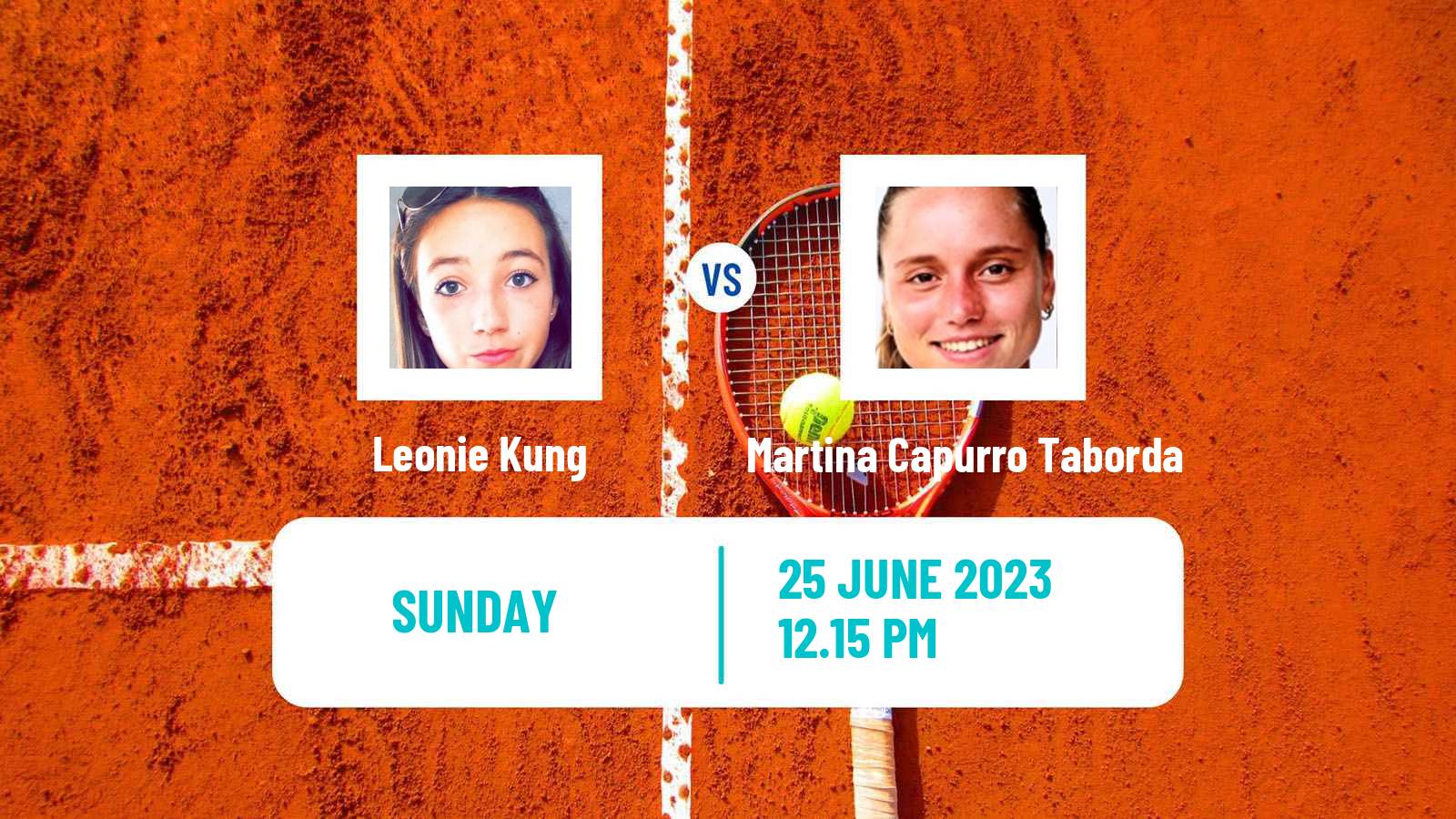 Tennis ITF W25 Santo Domingo 3 Women Leonie Kung - Martina Capurro Taborda