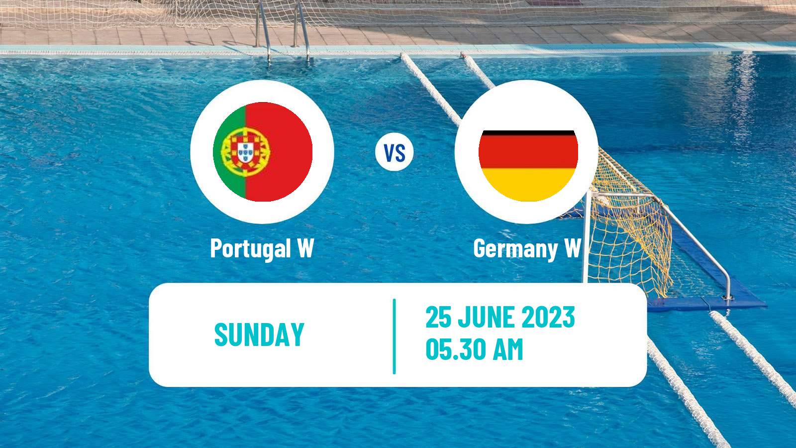 Water polo European Championship Water Polo Women Portugal W - Germany W