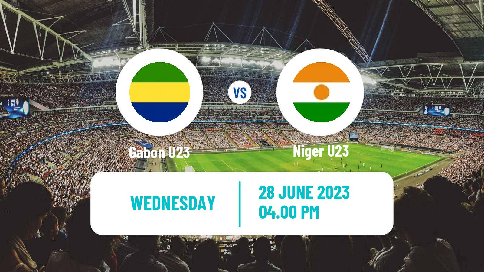 Soccer Africa Cup of Nations U23 Gabon U23 - Niger U23