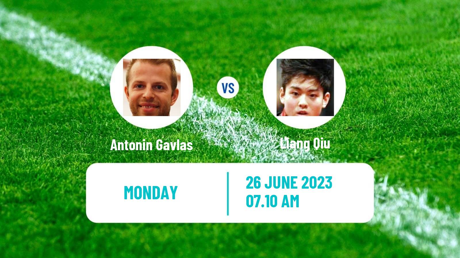Table tennis Challenger Series Men Antonin Gavlas - Liang Qiu