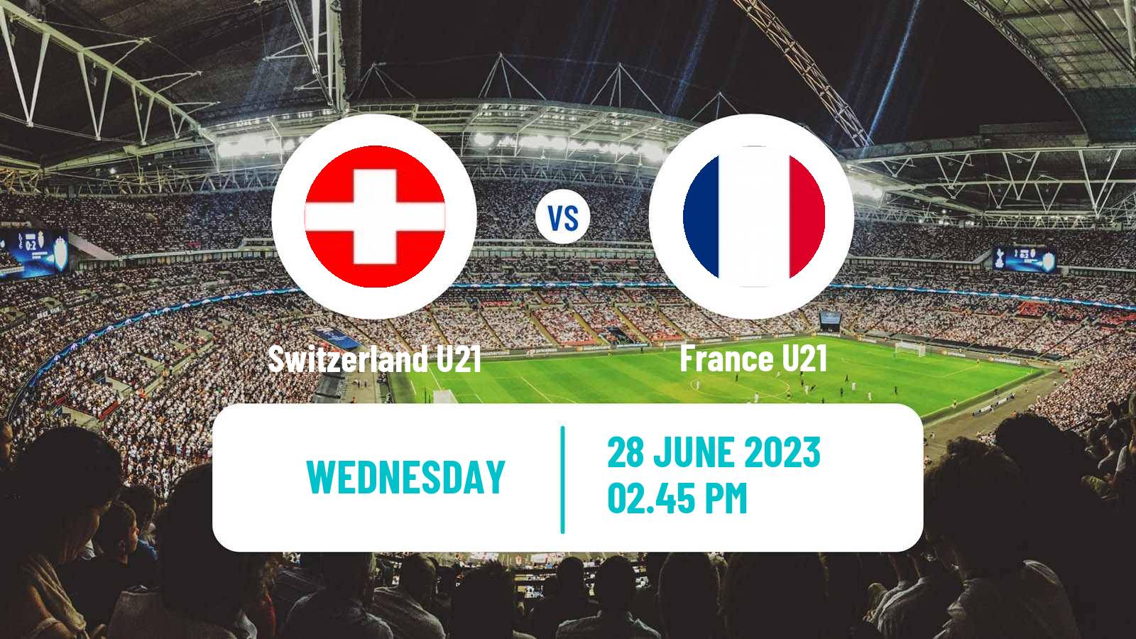 Soccer UEFA Euro U21 Switzerland U21 - France U21