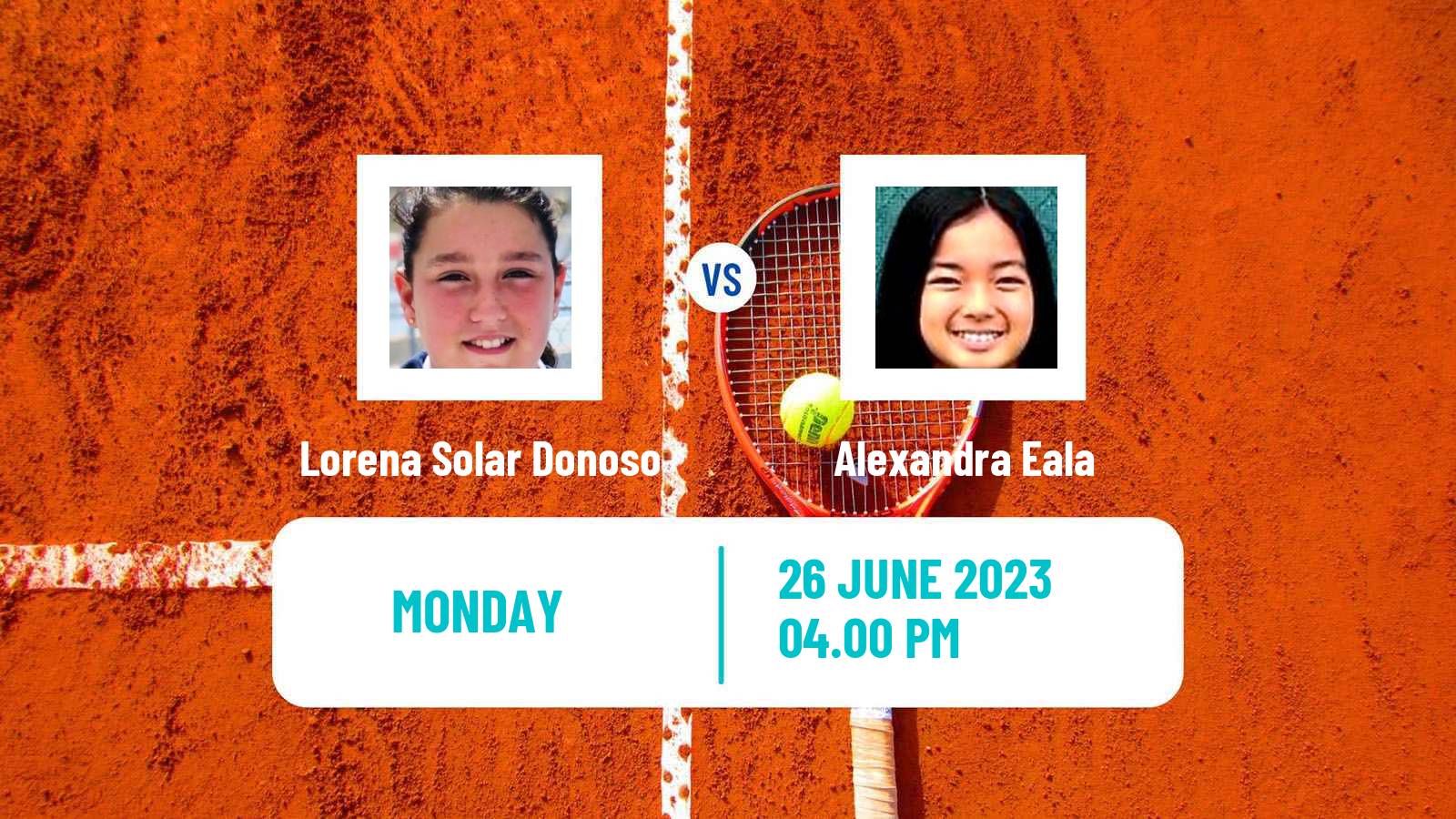 Tennis ITF W40 Palma Del Rio Women Lorena Solar Donoso - Alexandra Eala