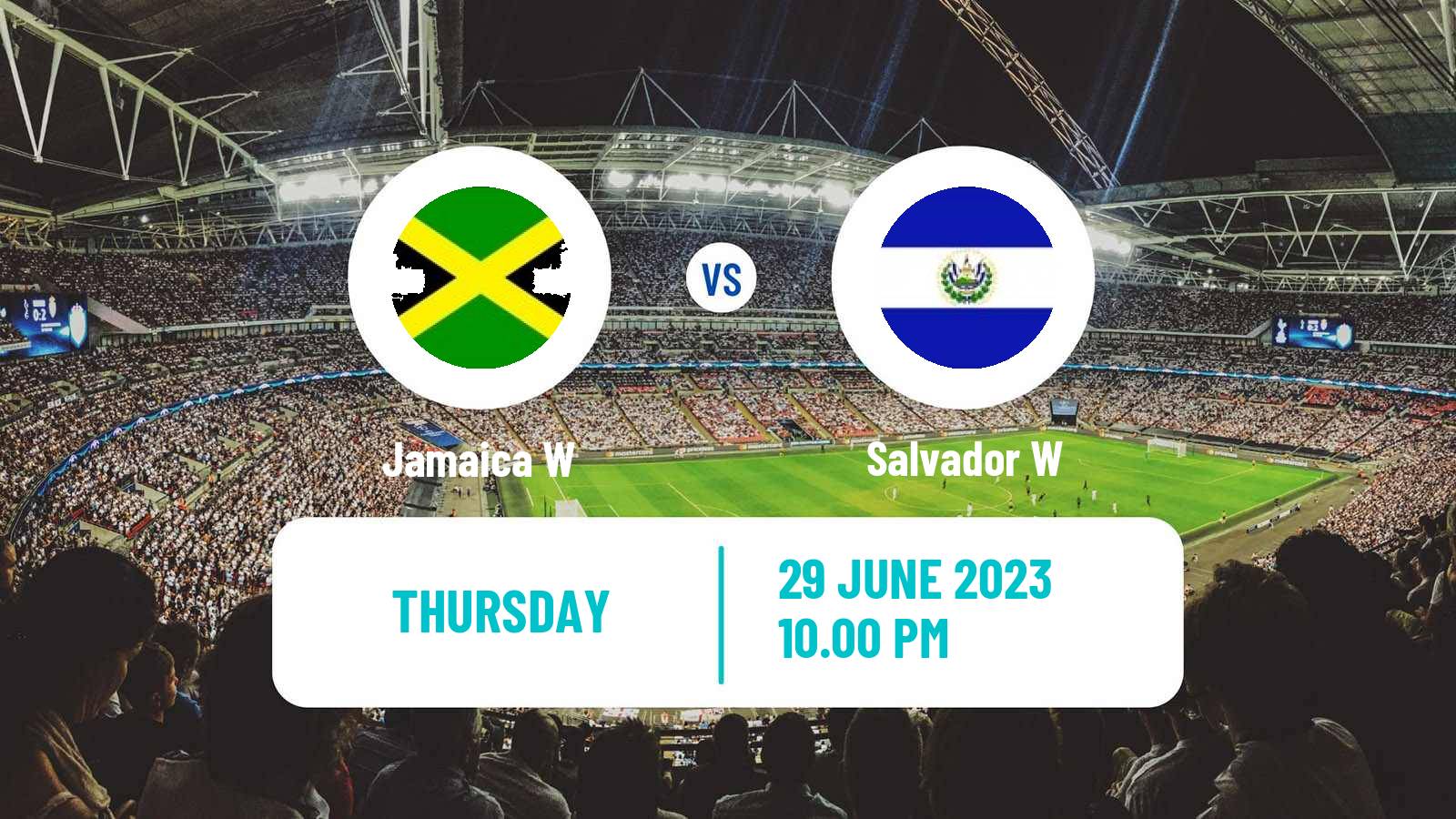 Soccer Central American and Caribbean Games Women Jamaica W - Salvador W