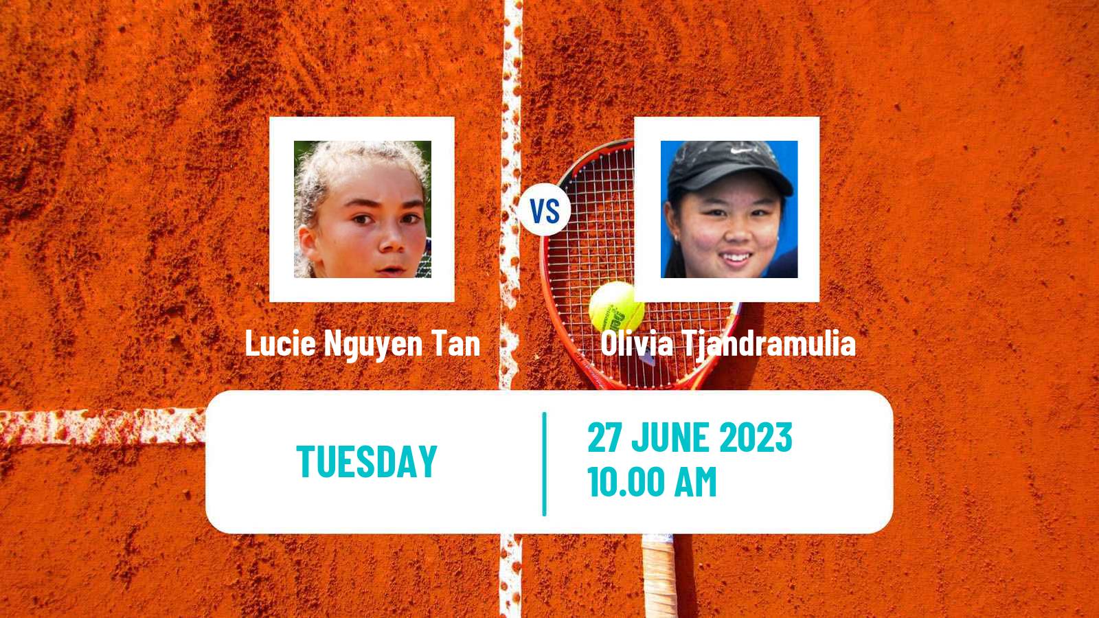 Tennis ITF W25 Perigueux Women Lucie Nguyen Tan - Olivia Tjandramulia