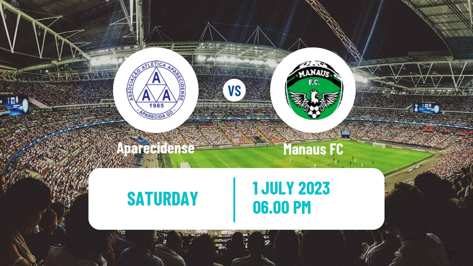 Soccer Brazilian Serie C Aparecidense - Manaus