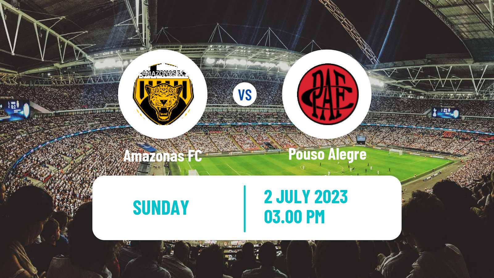 Soccer Brazilian Serie C Amazonas - Pouso Alegre
