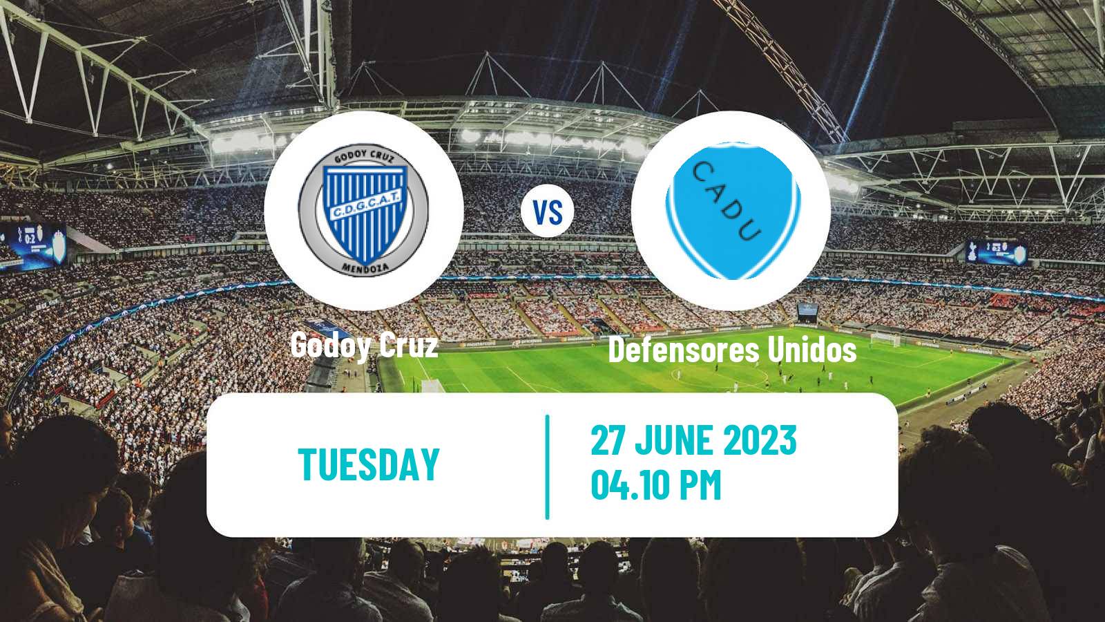 Soccer Copa Argentina Godoy Cruz - Defensores Unidos
