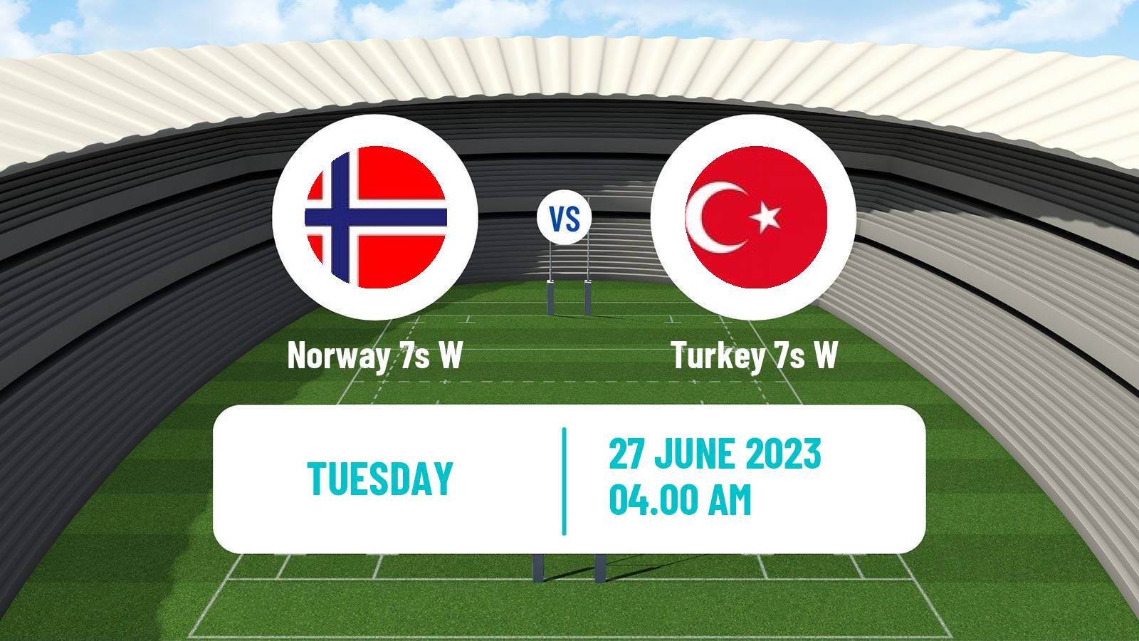 Rugby union European Games 7s Rugby Women Norway 7s W - Turkey 7s W