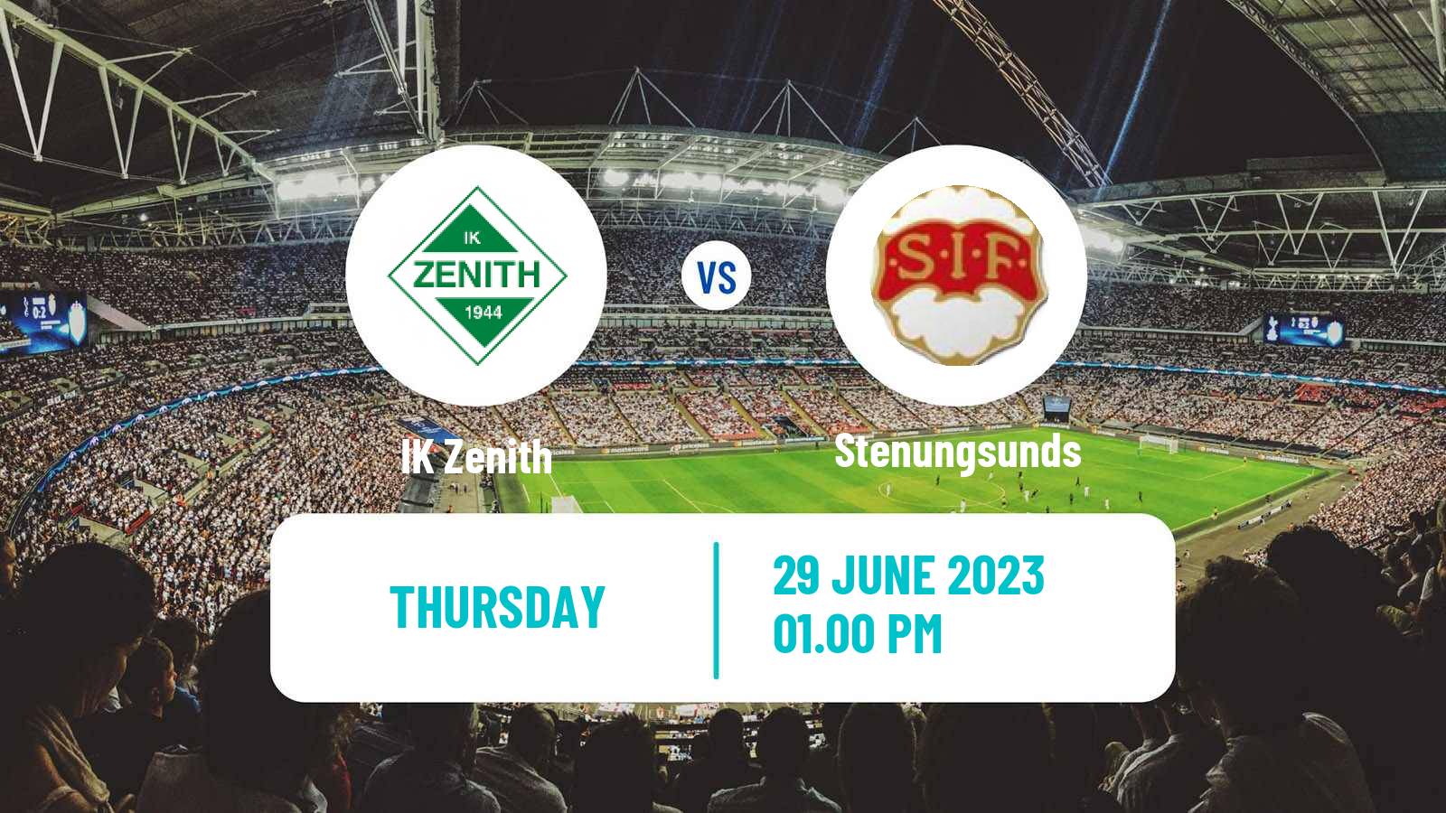 Soccer Swedish Division 2 - Norra Götaland Zenith - Stenungsunds