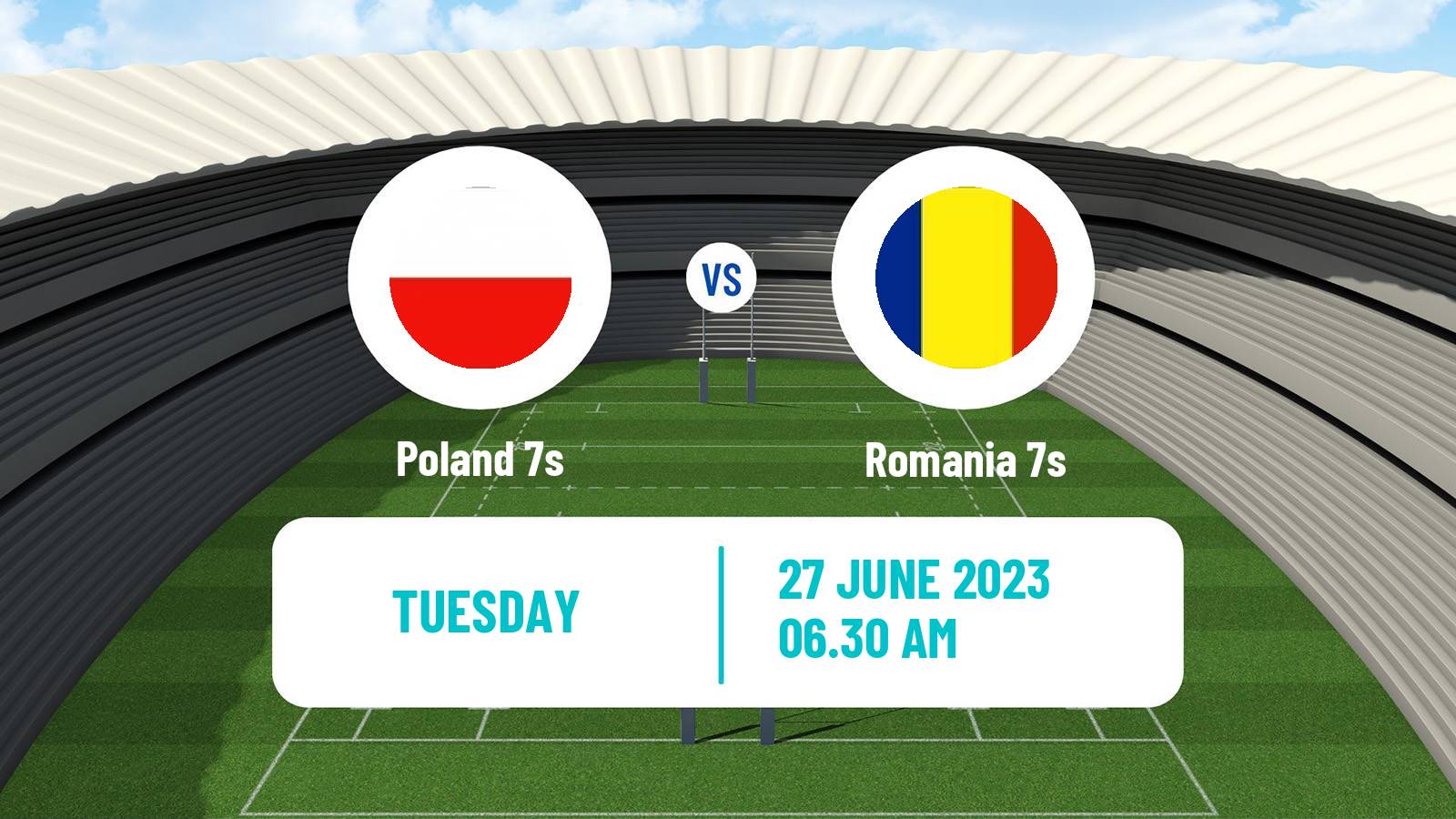 Rugby union European Games 7s Rugby Poland 7s - Romania 7s