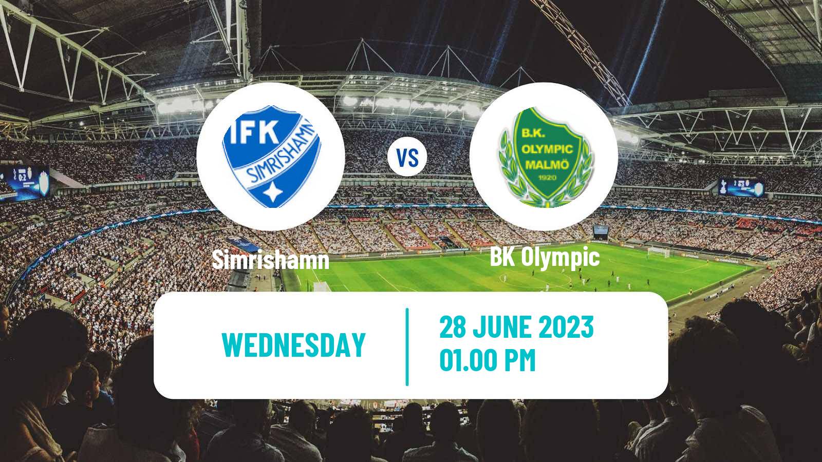 Football Svenska Cupen Simrishamn - Olympic