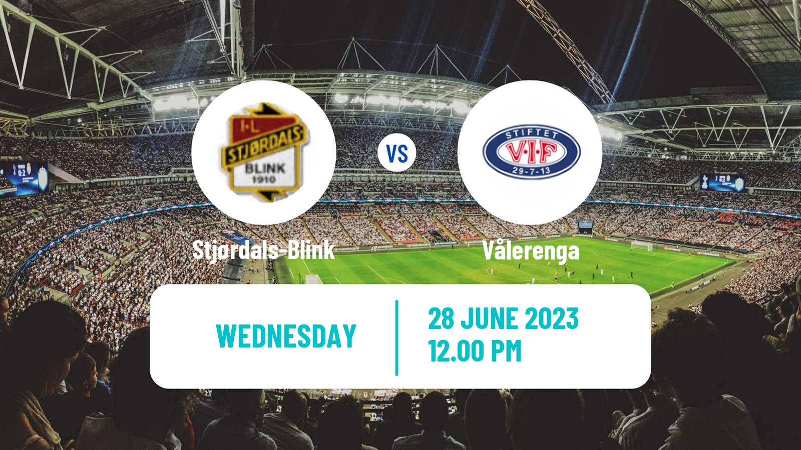 Soccer Norwegian NM Cup Stjørdals-Blink - Vålerenga