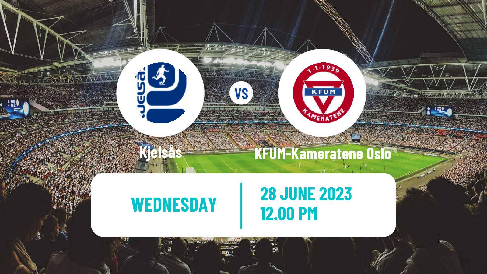 Soccer Norwegian NM Cup Kjelsås - KFUM-Kameratene Oslo