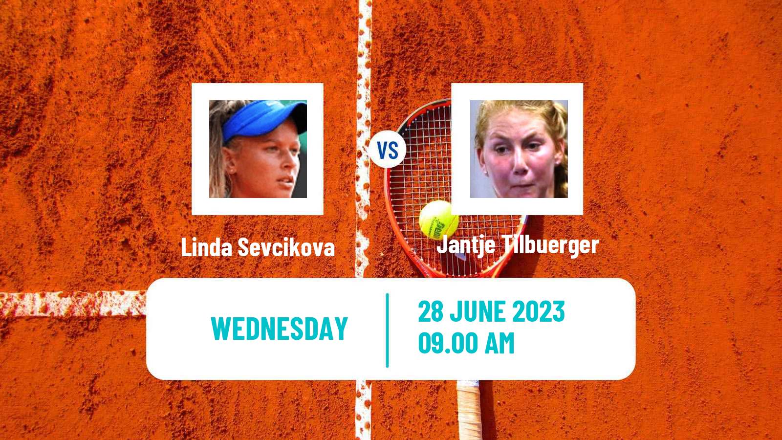 Tennis ITF W15 Alkmaar Women Linda Sevcikova - Jantje Tilbuerger