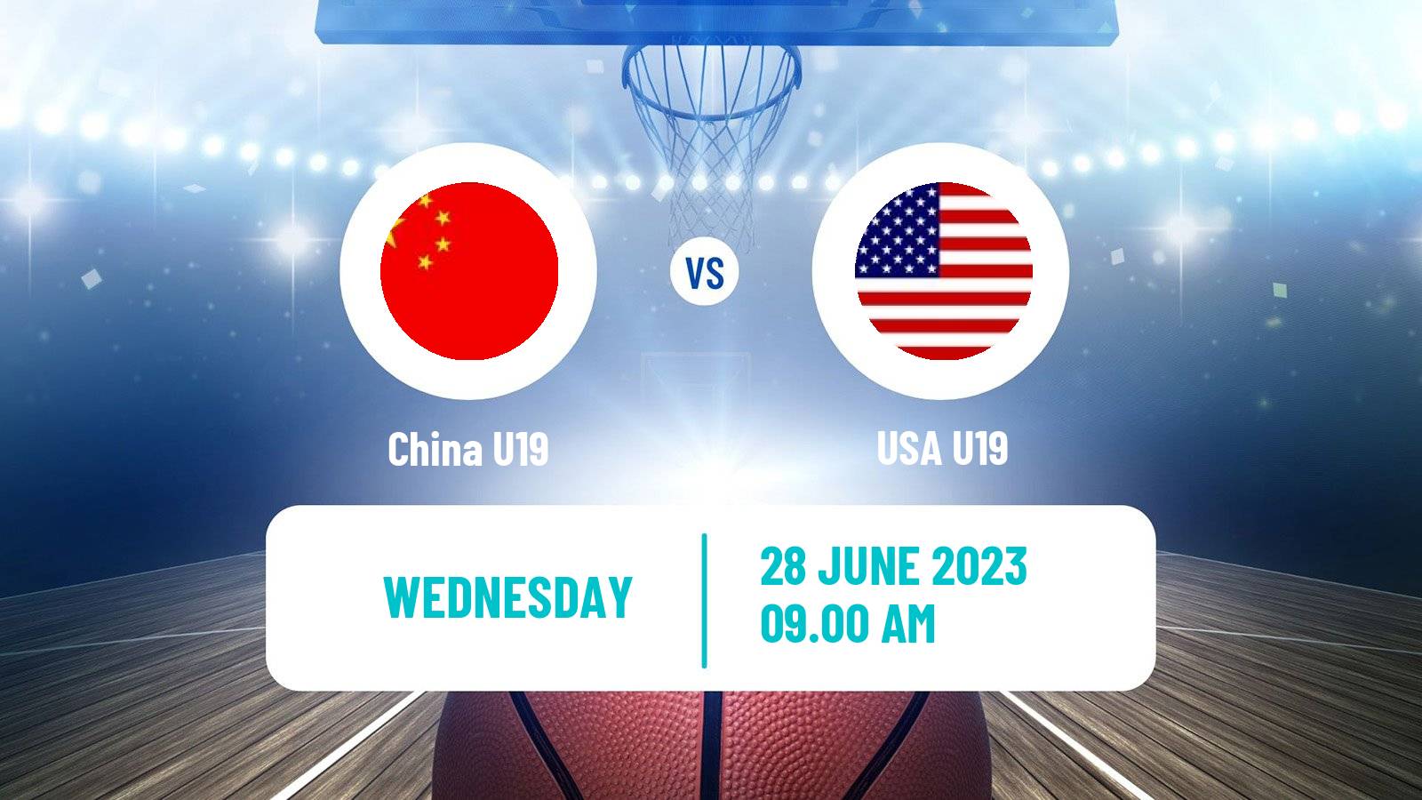 Basketball World Championship U19 Basketball China U19 - USA U19