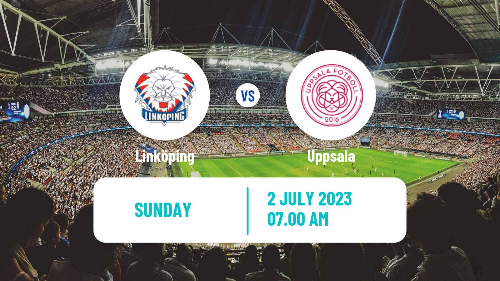 Soccer Swedish Allsvenskan Women Linköping - Uppsala