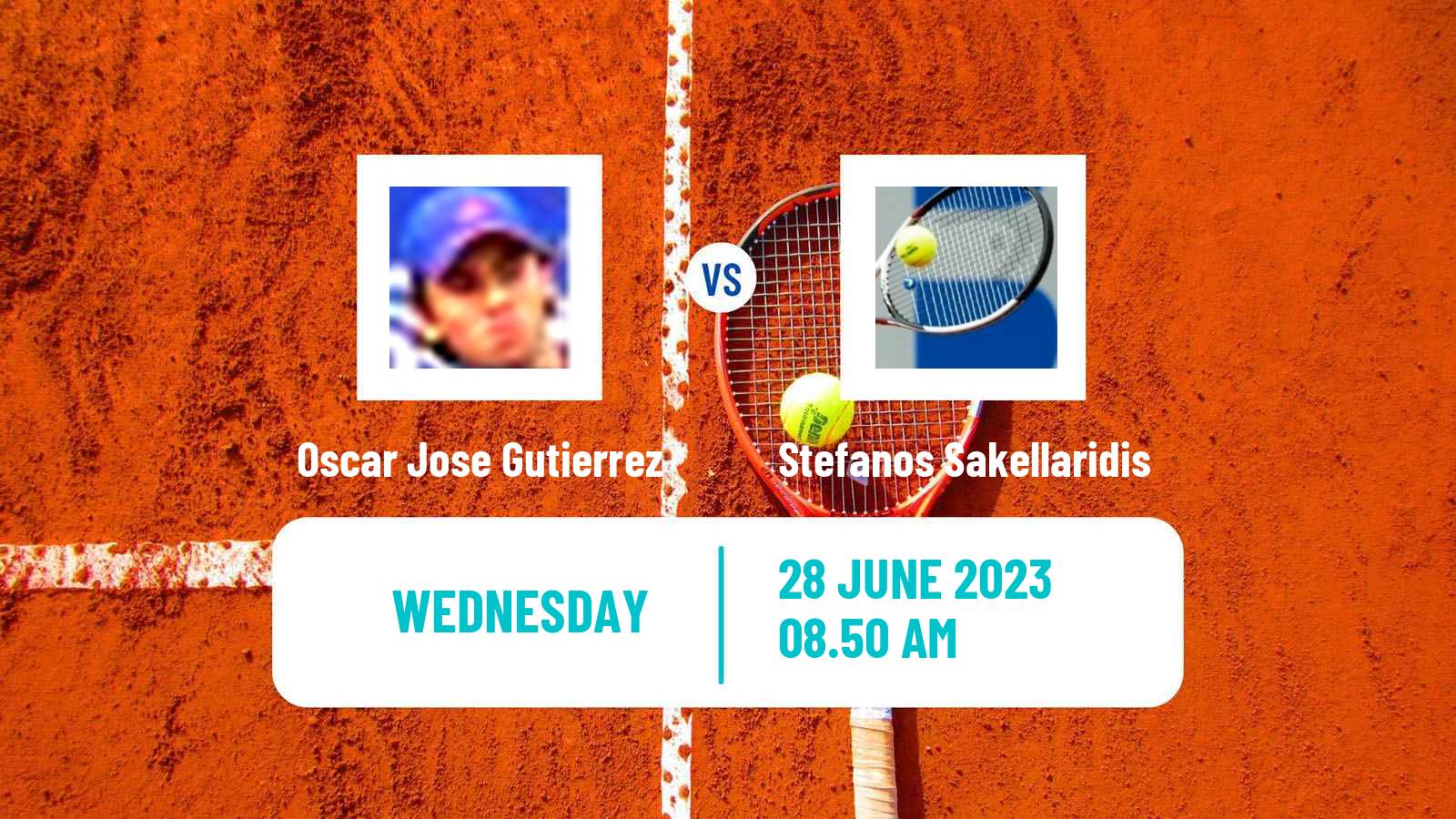 Tennis ITF M25 Bakio Men Oscar Jose Gutierrez - Stefanos Sakellaridis