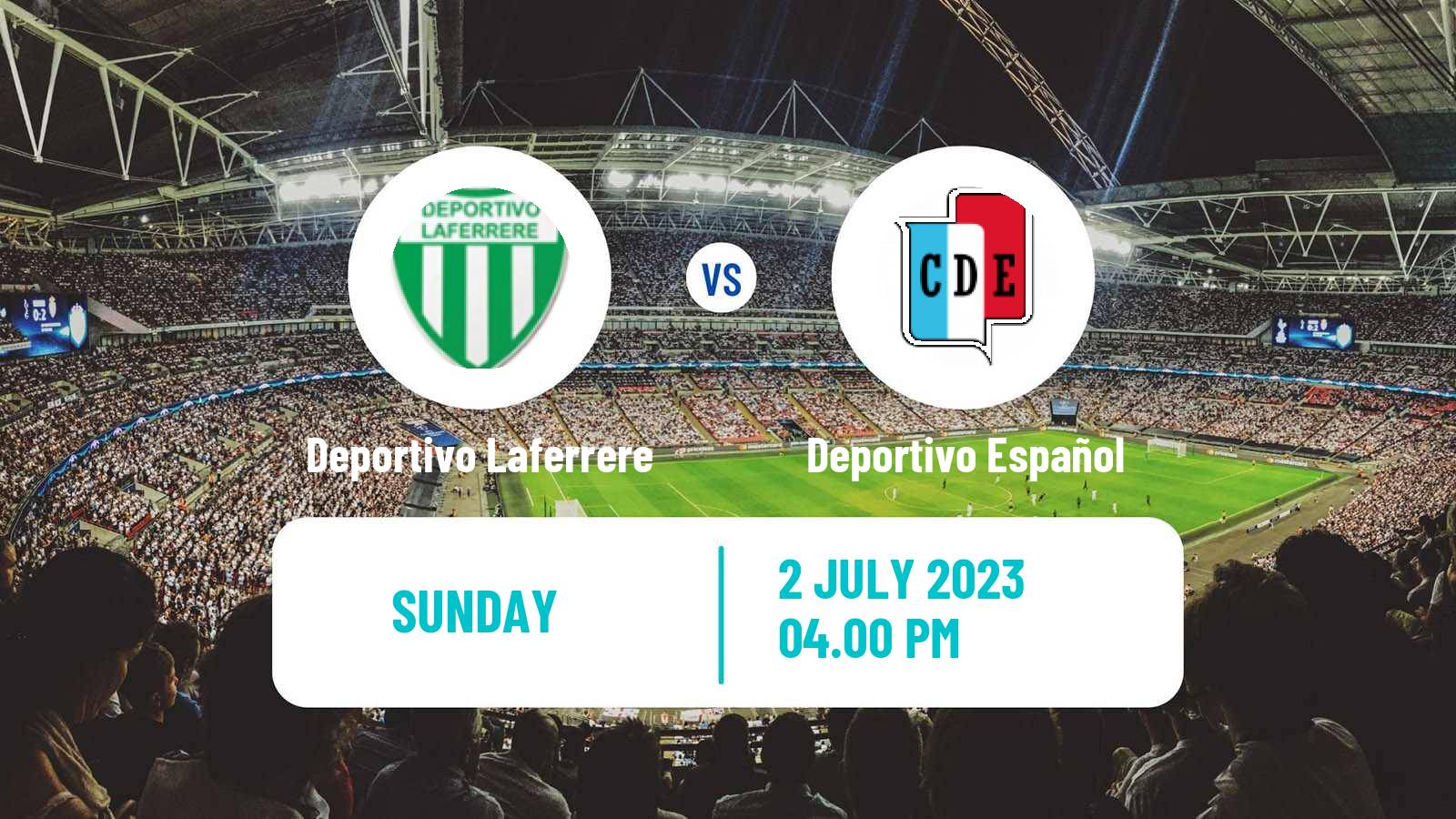 Soccer Argentinian Primera C Deportivo Laferrere - Deportivo Español