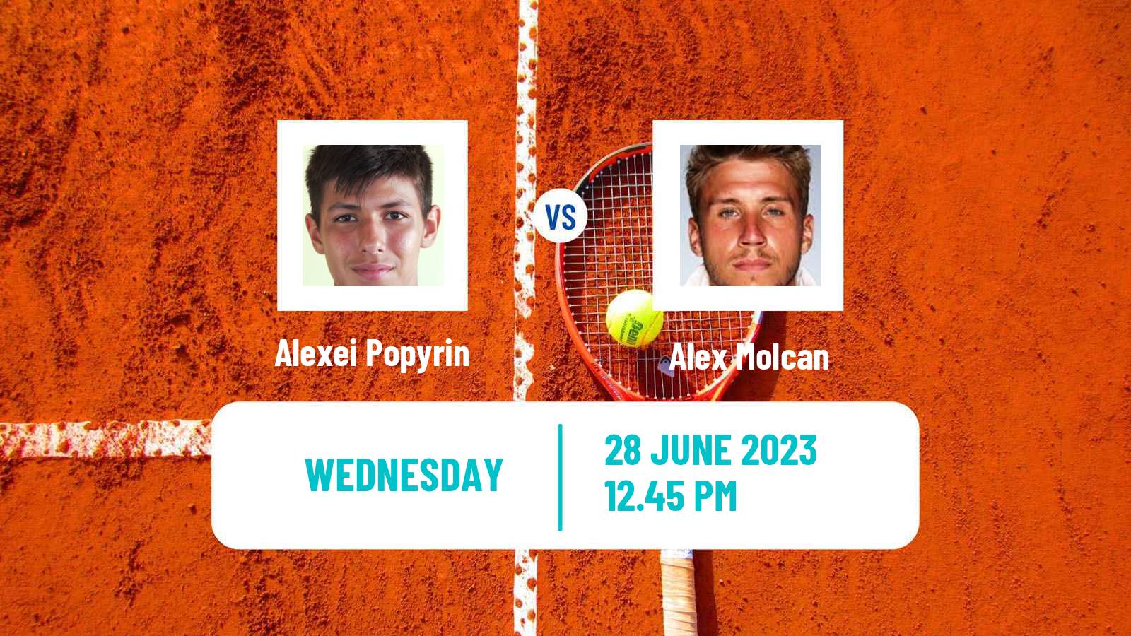 Tennis Exhibition Boodles Challenge Men Alexei Popyrin - Alex Molcan