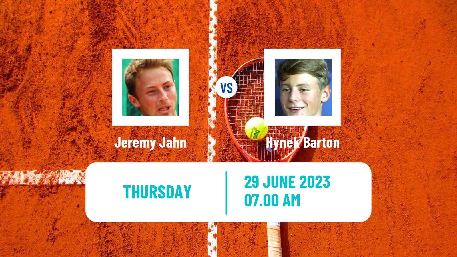 Tennis ITF M15 Kamen Men Jeremy Jahn - Hynek Barton