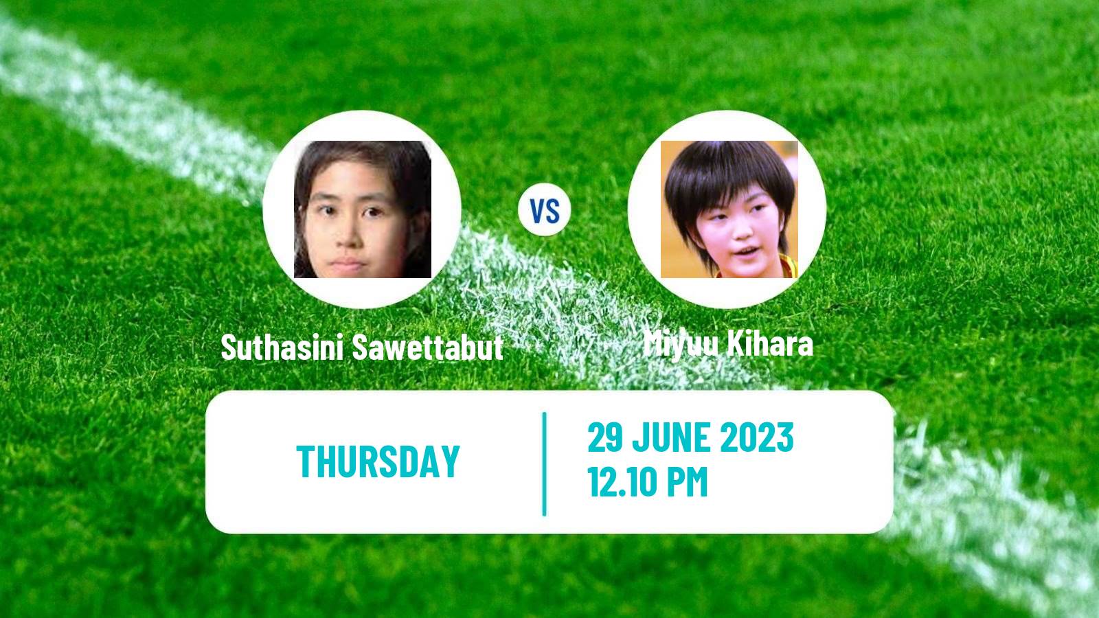 Table tennis Wtt Contender Zagreb Women Suthasini Sawettabut - Miyuu Kihara