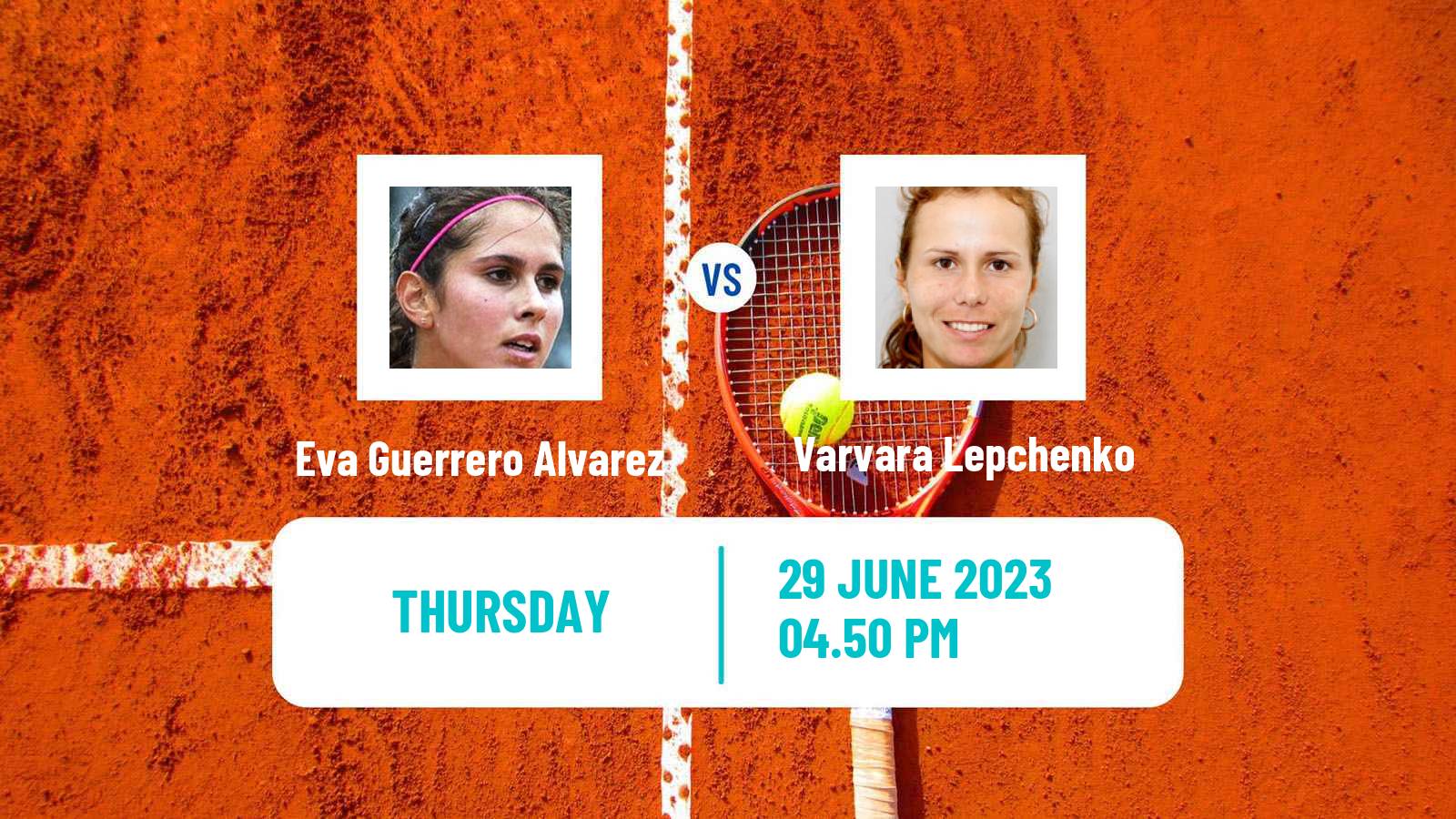 Tennis ITF W40 Palma Del Rio Women Eva Guerrero Alvarez - Varvara Lepchenko
