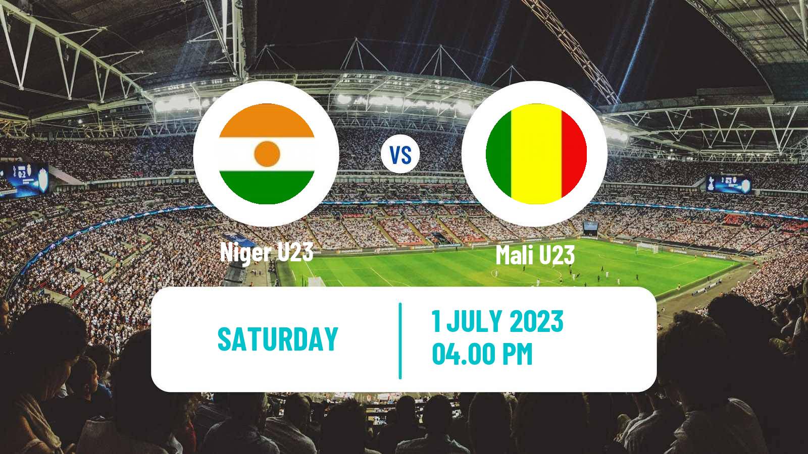 Soccer Africa Cup of Nations U23 Niger U23 - Mali U23